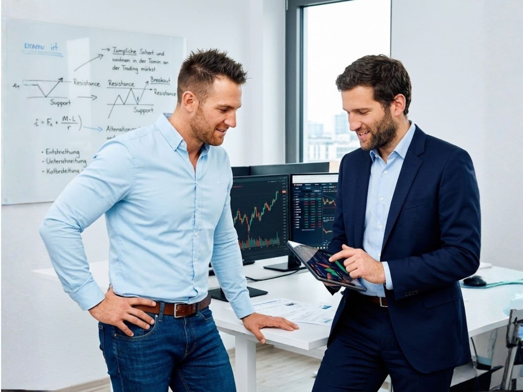 Brian Fürderer und Philipp Theis