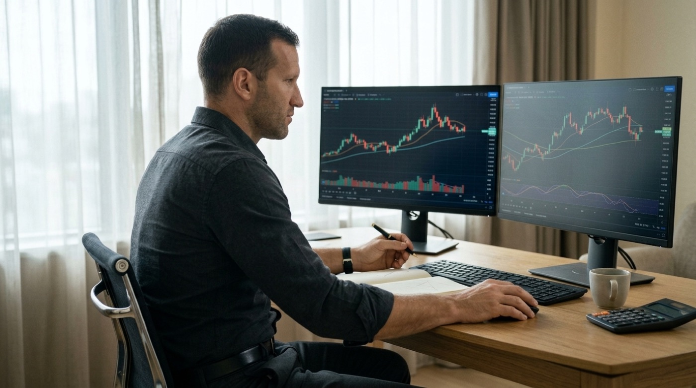 Philipp Theis analysiert zwei Charts nach festen Regeln