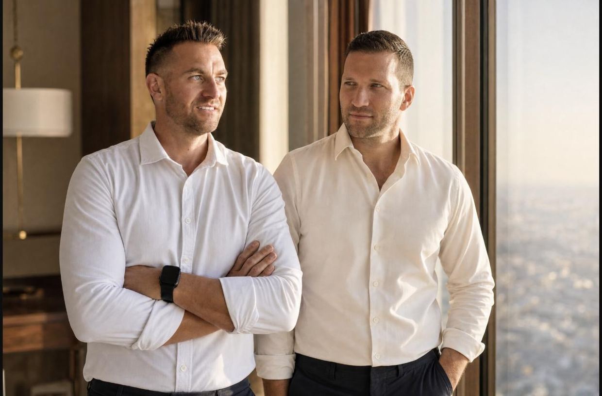 Brian Fürderer und Philipp Theis